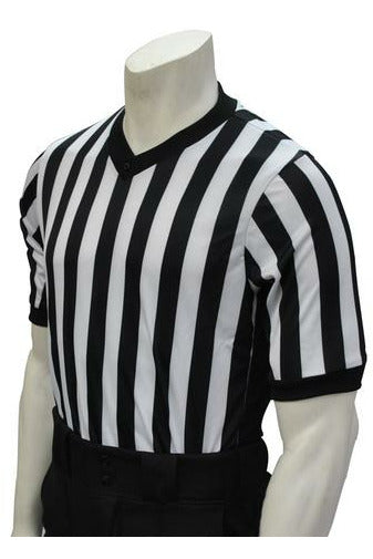 BKS 209 Men's Elite Performance Interlock (Silky) Shirt with Black Side Panel