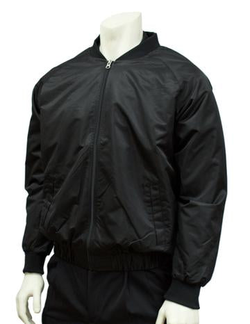 BKS 220 Smitty's Black Officials Jacket with Full Front Zipper