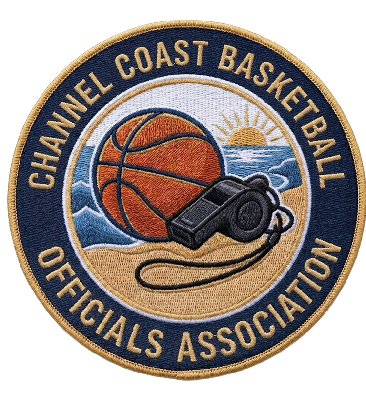 Channel Coast Basketball Officials Association Patch