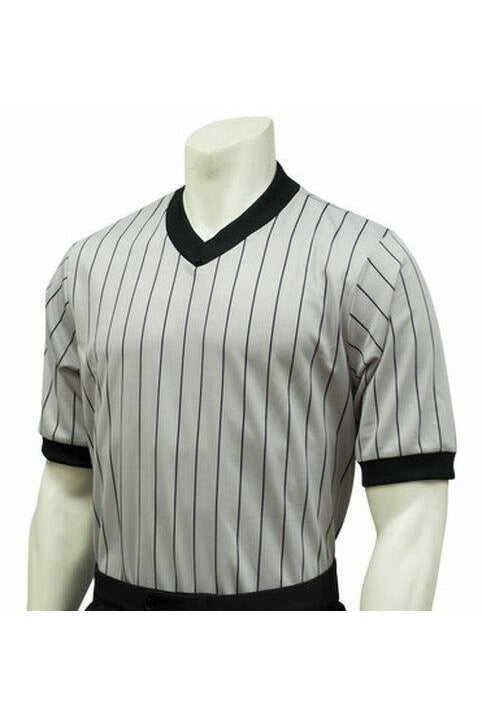 BKS 205 Men's GRAY Mesh Polyester with Pinstripes